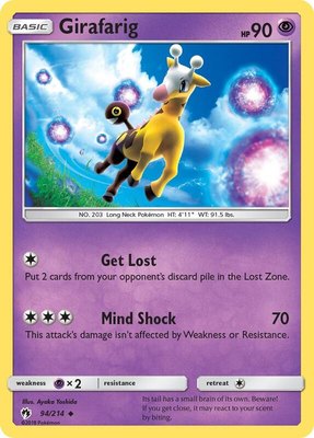 Girafarig, SM - Lost Thunder