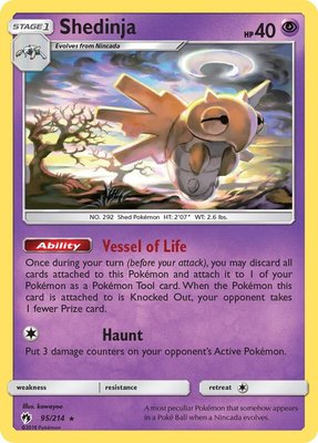 Shedinja, SM - Lost Thunder