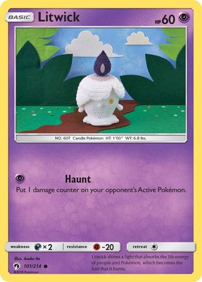 Litwick, SM - Lost Thunder