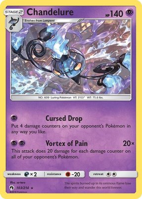 Chandelure, SM - Lost Thunder