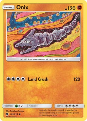 Onix, SM - Lost Thunder