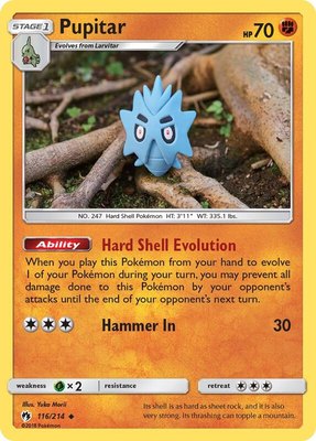 Pupitar, SM - Lost Thunder