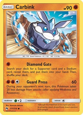Carbink (117), SM - Lost Thunder