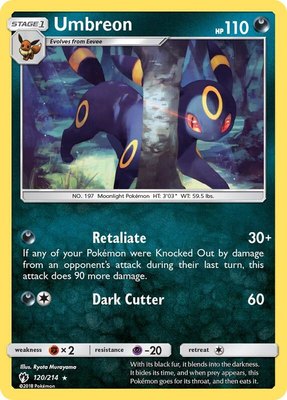 Umbreon, SM - Lost Thunder