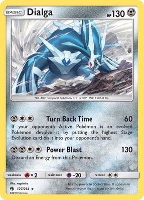 Dialga, SM - Lost Thunder