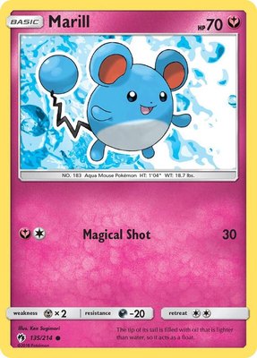 Marill, SM - Lost Thunder