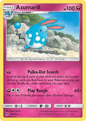 Azumarill, SM - Lost Thunder
