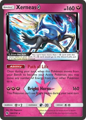 Xerneas Prism Star, SM - Lost Thunder
