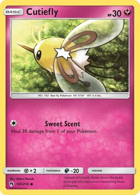 Cutiefly, SM - Lost Thunder