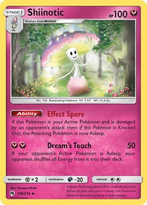 Shiinotic, SM - Lost Thunder