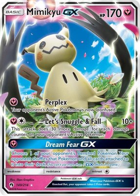 Mimikyu GX, SM - Lost Thunder