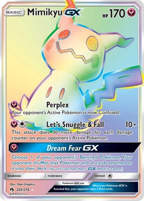 Mimikyu GX (Secret), SM - Lost Thunder