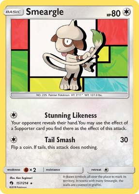 Smeargle, SM - Lost Thunder