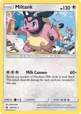 Miltank, SM - Lost Thunder