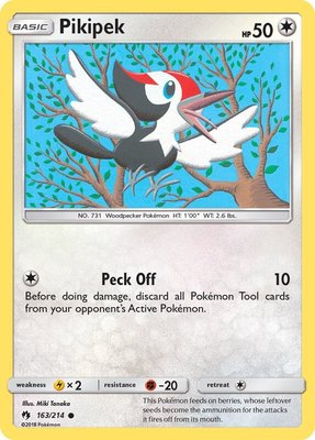Pikipek (163), SM - Lost Thunder