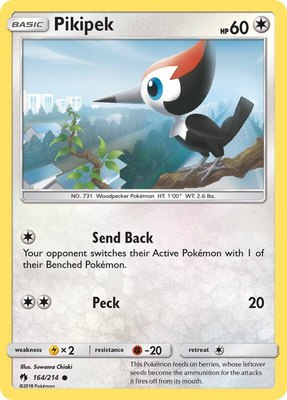 Pikipek (164), SM - Lost Thunder