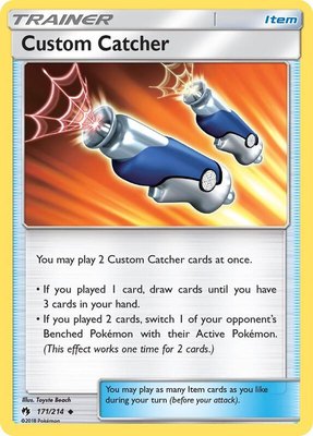 Custom Catcher, SM - Lost Thunder