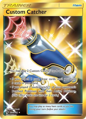Custom Catcher (Secret), SM - Lost Thunder