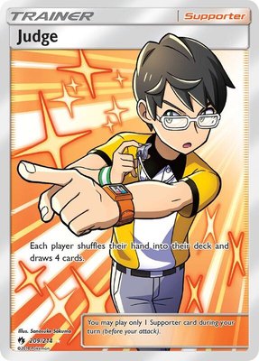 Judge (Full Art), SM - Lost Thunder