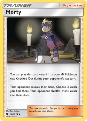 Morty, SM - Lost Thunder