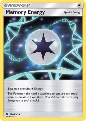 Memory Energy, SM - Lost Thunder