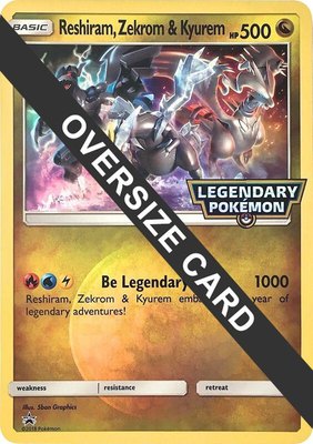 Reshiram, Zekrom & Kyurem, Jumbo Cards