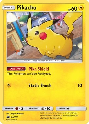 Pikachu, SM Promos