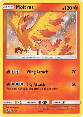 Moltres, SM Promos