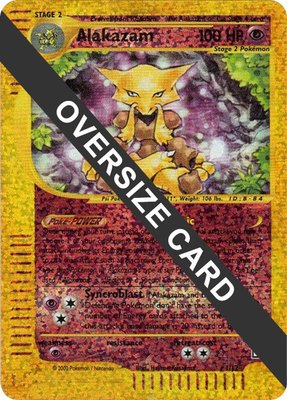 Alakazam (Box Topper), Jumbo Cards