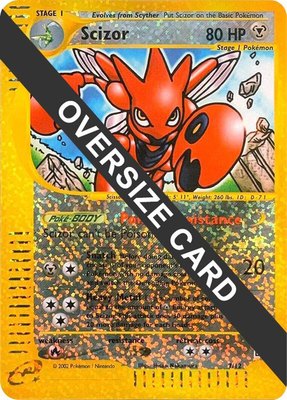 Scizor, Jumbo Cards