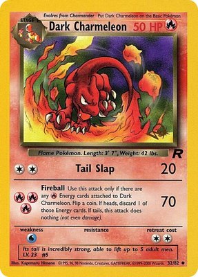Dark Charmeleon [W Stamped], WoTC Promo