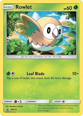 Rowlet, SM Promos