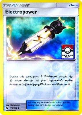 Electropower (League Cup), League & Championship Cards