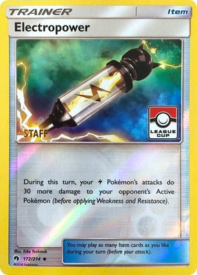 Electropower (League Cup) [Staff], League & Championship Cards