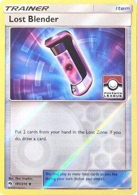 Lost Blender (Pokemon League), League & Championship Cards