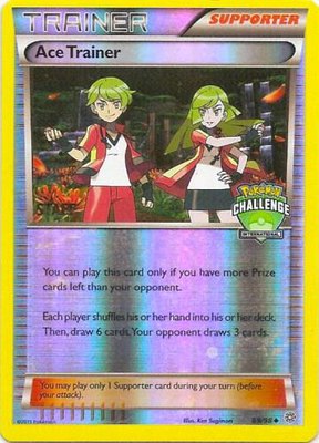 Ace Trainer (International Challenge) [Staff], League & Championship Cards