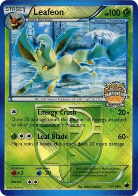 Leafeon (Regional Championship Promo), League & Championship Cards
