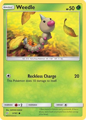 Weedle (3), SM - Team Up