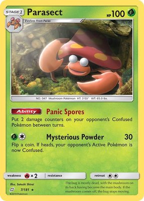 Parasect, SM - Team Up
