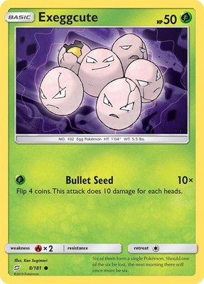 Exeggcute, SM - Team Up