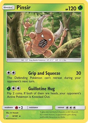 Pinsir, SM - Team Up