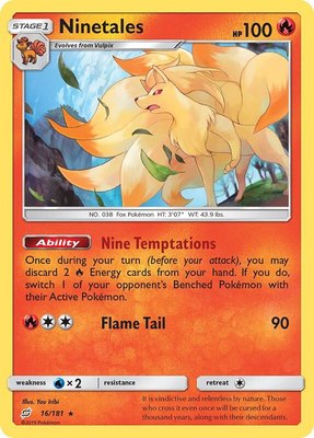 Ninetales, SM - Team Up