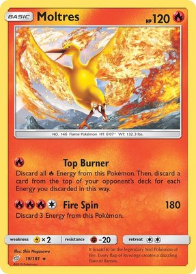 Moltres, SM - Team Up