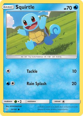 Squirtle (23), SM - Team Up