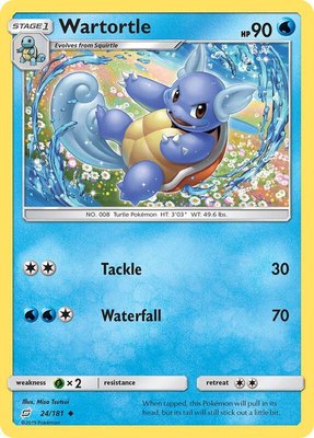 Wartortle, SM - Team Up