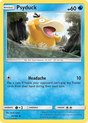 Psyduck, SM - Team Up