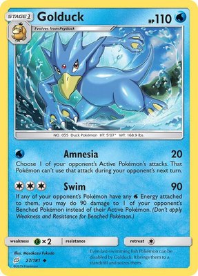 Golduck, SM - Team Up