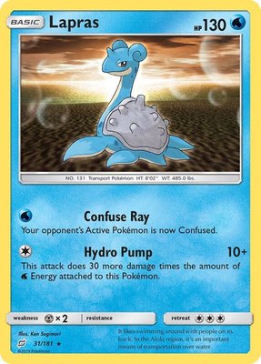 Lapras, SM - Team Up