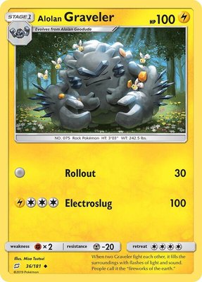 Alolan Graveler, SM - Team Up