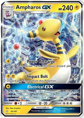 Ampharos GX, SM - Team Up